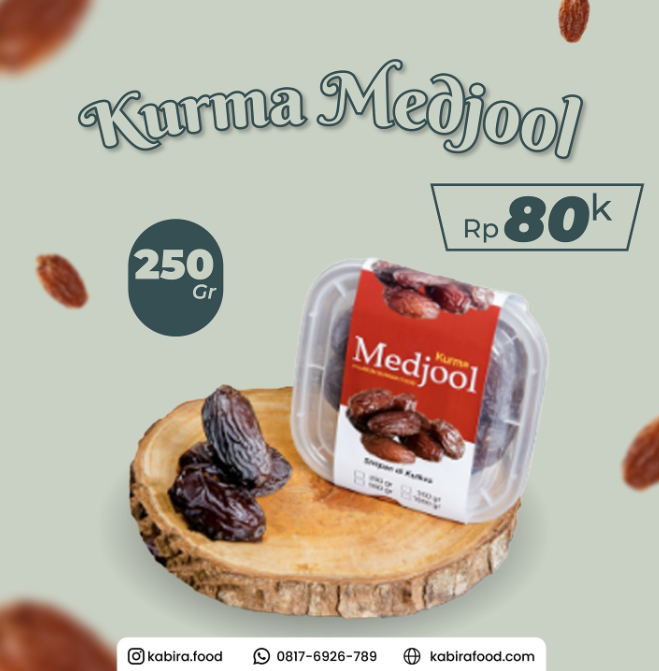 Harga Kurma Medjool Jumbo 250 gr